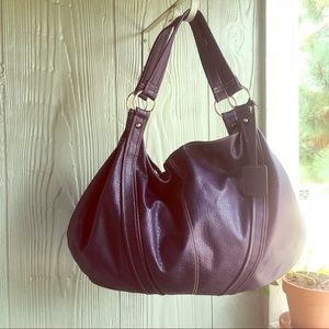 Purple Plum Nine West Hobo Bag Purse